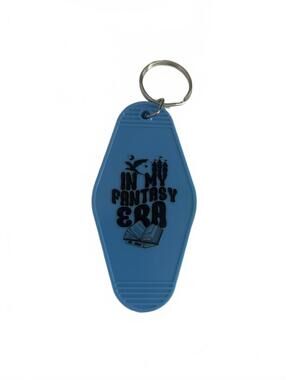 Blue 'In My Fantasy Era' Retro Style Keychain